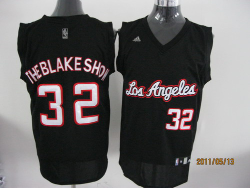 NBA Los Angeles Clippers 32 THE BLAKE SHOW Black Jersey